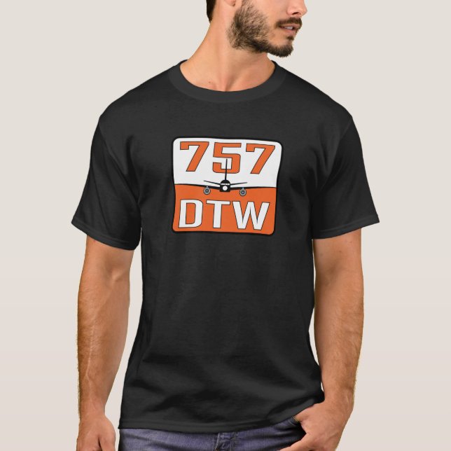 DTW 757 der T - Shirt Männer (Vorderseite)
