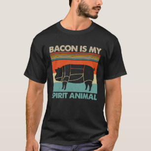 Du Bacon Ist Mein Spirit Animal Kostüm Vintage Sch T-Shirt