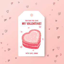 Du bekommst den Kuchen Valentinstag-Geschenk-Anhän Geschenkanhänger