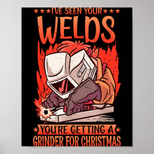 Du bekommst eine Kaffeemühle zu Weihnachten -  Poster