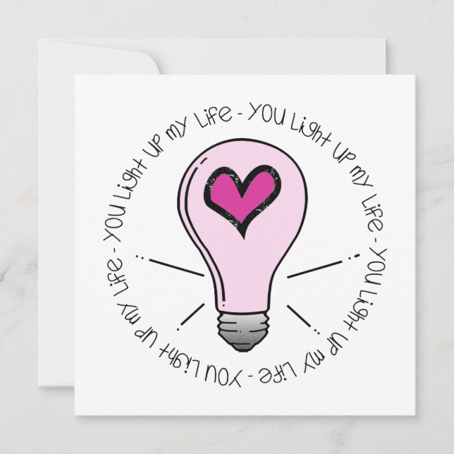 Du beleuchtest mein Leben (Vorderseite)