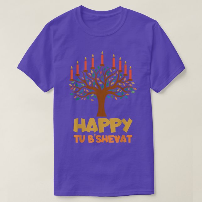 Du BiShvat Happy Du B'Shevat T-Shirt (Design vorne)