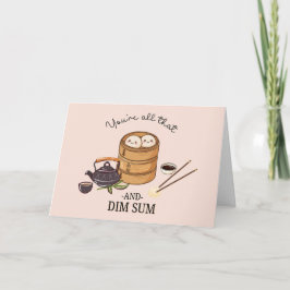 Du bist alles & DIM SUM Karte