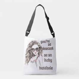 Du bist angenehm tragetaschen mit langen trägern