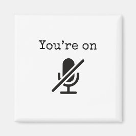 Du bist auf Mute Funny Magnet