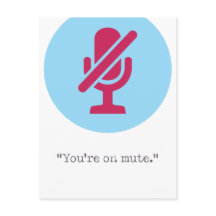 Du bist auf Mute / Zoom Joke