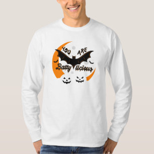 Du bist Battylicious White Long Sleeve T - Shirt