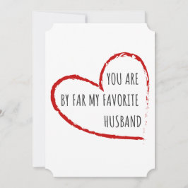 Du bist bei weitem mein Lieblingsmusiker - Funny D Feiertagskarte