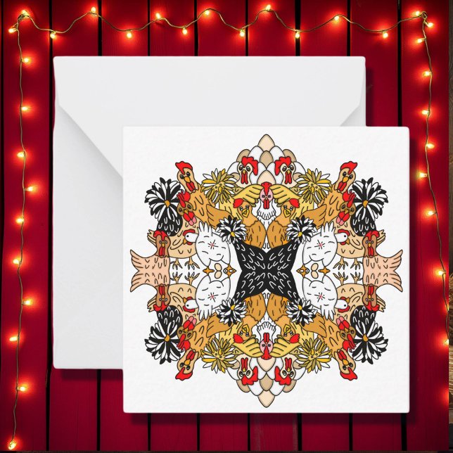 Du bist Cluckin' Phantastischer Funny Chicken Pun  Mitteilungskarte (Von Creator hochgeladen)