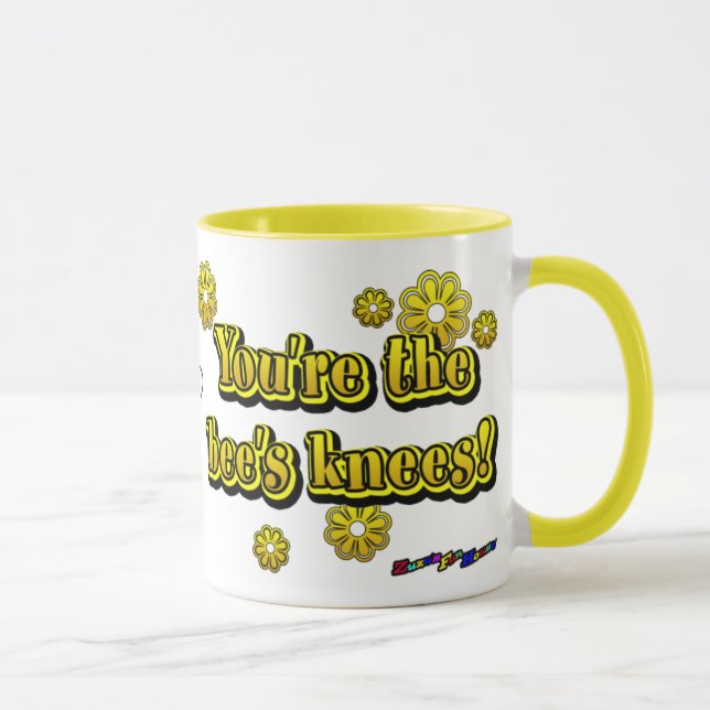 Du bist das Beste! - Tasse (Rechts)