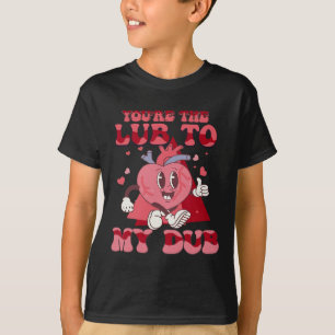 Du bist das Glück meines Dub Cvicu Nurse Valentine T-Shirt