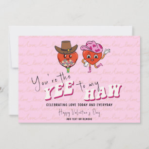 Du bist das Yee zu meinem Haw Country Cowgirl West Feiertagskarte