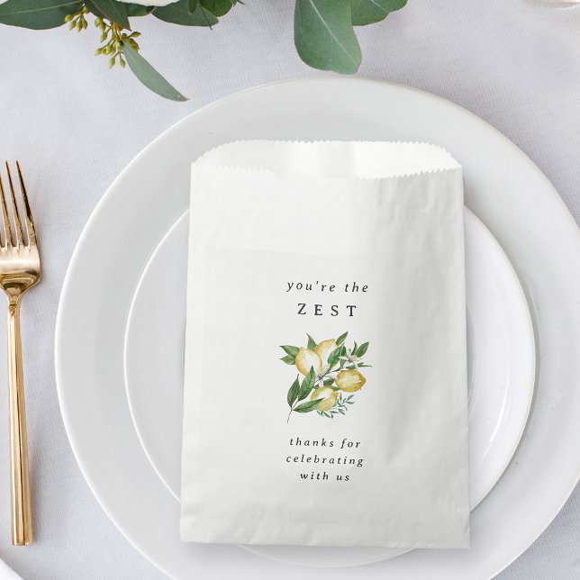 Du bist das Zest-Lemon-Brautparty Geschenktütchen (Von Creator hochgeladen)