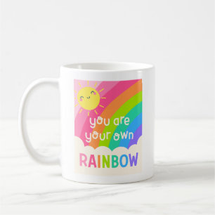 Du bist dein eigener Regenbogen Kaffeetasse