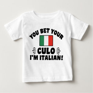 Du bist dein Kulo, ich bin Italiener Baby T-shirt