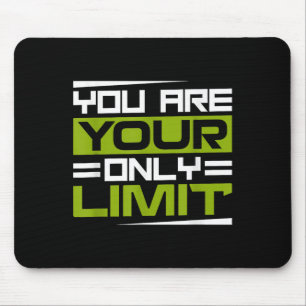Du bist deine einzige Grenze, Inspiration und Moti Mousepad