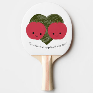 Du bist der Apfel meines Auges Tischtennis Schläger