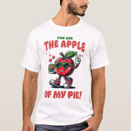 Du bist der Apfel meines Kuchens - Funny Valentins T-Shirt