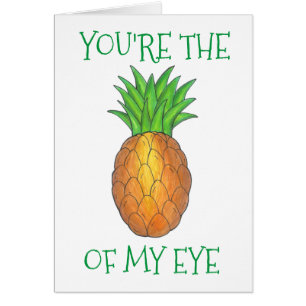 Du bist der Apfel von My Eye Funny Liebe Ananas