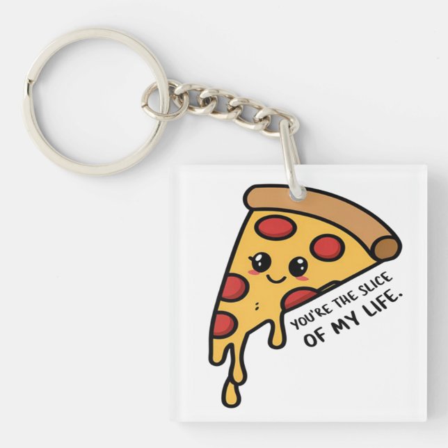 Du bist der Ausschnitt meines Lebens Schlüsselanhänger (Vorderseite)