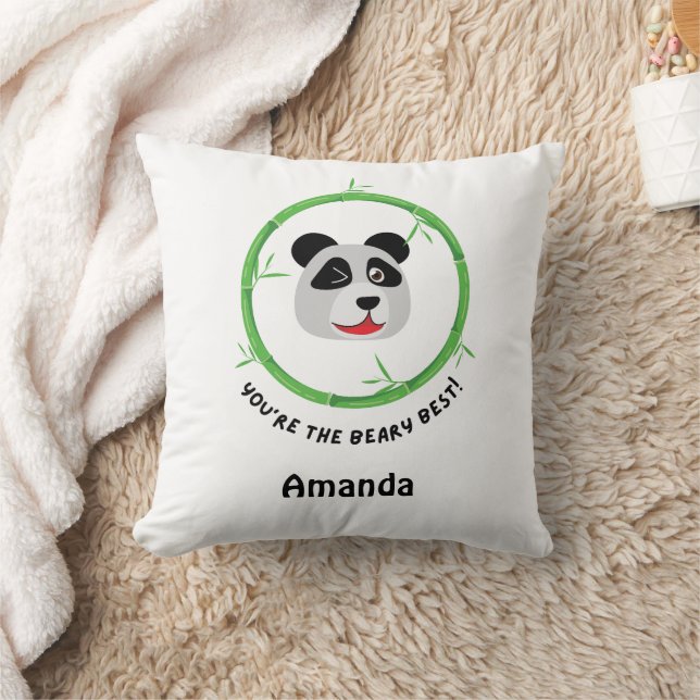 Du bist der Beary Beste Kissen (Decke)
