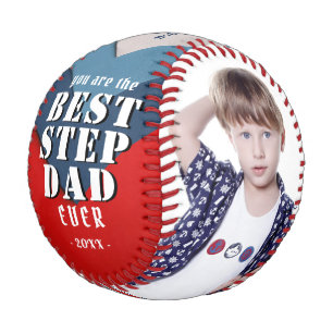 Du bist der beste Stiefvater 2 Foto Collage Vatert Baseball