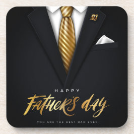 Du bist der beste Vater aller Zeiten, der Black Go Getränkeuntersetzer