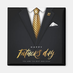 Du bist der beste Vater aller Zeiten, der Black Go Magnet