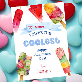 Du bist der coolst lustigste Valentinstag Feiertagskarte