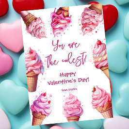 Du bist der coolst lustigste Valentinstag Feiertagskarte