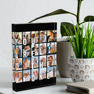 Du bist der Eine 20 Bilder Collage Fotoblock