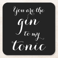 Du bist der Gin zu meinem Tonic Hochzeitsparty Unt