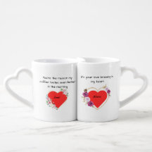 Du bist der Grund, warum mein Kaffee noch besser s