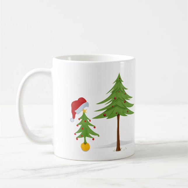 Du bist der Hahn zu meinem Birnbaum. Kaffeetasse (Links)