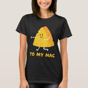 Du bist der Käse zu meinem Mac Lustige passende Pa T-Shirt