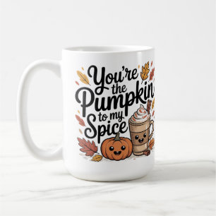 Du bist der Kürbis zu meinem Gewürz süße Zitat Kaffeetasse