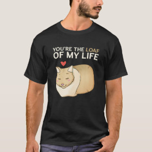 Du bist der Lof meines Lebens Funny Cat Valentine  T-Shirt