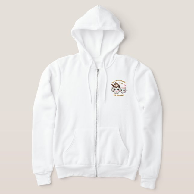 Du bist der Marshmallow zu meinem Herzen - Niedlic Hoodie (Ablage )