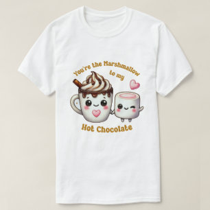 Du bist der Marshmallow zu meinem Herzen - Niedlic T-Shirt