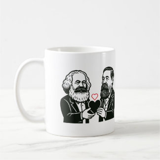 Du bist der Marx zu meiner Engels Valentine Card Kaffeetasse