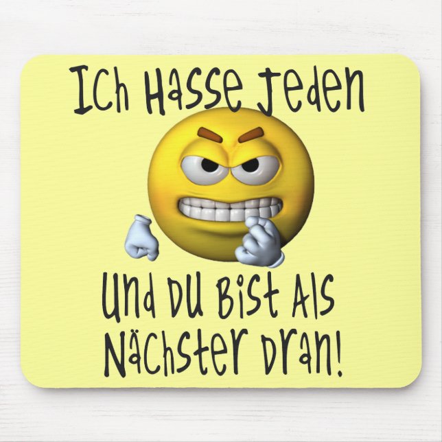 Du bist der Naechste! Mousepad (Vorne)