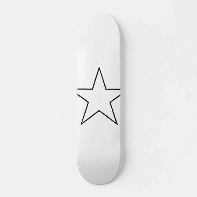 Du bist der Star! Skateboard (Vorne)