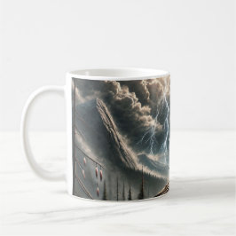 Du bist der Sturm Kaffeetasse