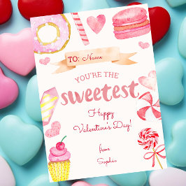 Du bist der süßeste lustige Valentinstag Feiertagskarte