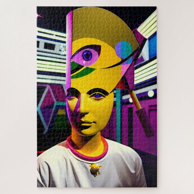 Du bist der Weiße Puzzle (Vertikal)