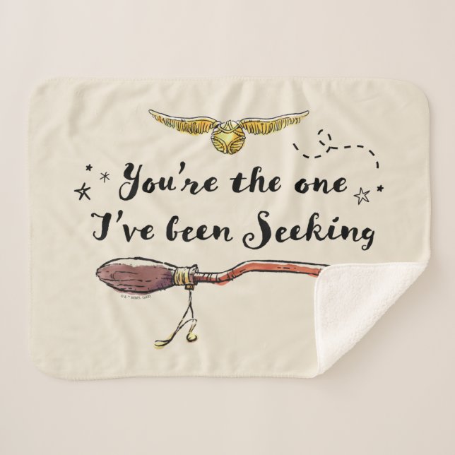 Du bist derjenige, den ich gesucht habe sherpadecke (Vorderseite (Horizontal))