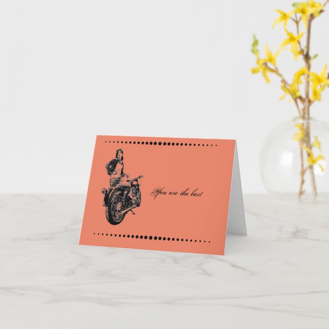 Du bist die Beste Karte (Gelbe Blume)