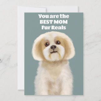 Du bist die beste MAMA Feiertagskarte