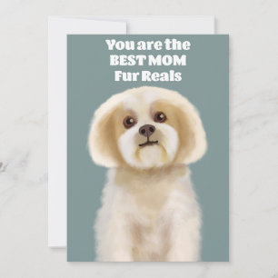 Du bist die beste MUTTER Feiertagskarte