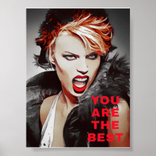 Du bist die Beste Poster